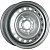 Диски Trebl X40050 6.5x16 4*100 ET49 DIA60.1 Silver Штампованный