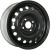 Диски Trebl 53A45R 5.5x14 4*100 ET45 DIA54.1 Black Штампованный