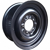 Диски Accuride УАЗ-450 6x15 5*139.7 ET22 DIA108.6 Black Штампованный