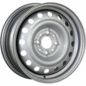 Диски Trebl 53E40M 5.5x14 4*114.3 ET40 DIA66.1 Silver Штампованный