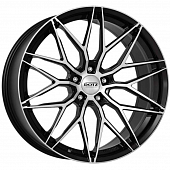 Диски Dotz Suzuka dark 9.5x19 5*112 ET44 DIA70.1 BFP Литой