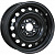 Диски Trebl Х40914 6.5x16 5*114.3 ET51 DIA67.1 Black Штампованный