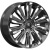 Диски Скад Humber 8x20 5*114.3 ET40 DIA64.1 Алмаз черный Литой