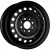 Диски Trebl 53A38R 5.5x14 4*100 ET38 DIA54.1 Black Штампованный