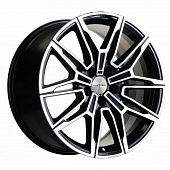 Диски Khomen KHW 1904 9.5x19 5*112 ET40 DIA66.6 Black-FP Литой