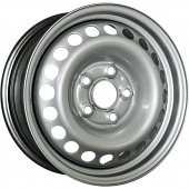 Диски ТЗСК Renault Logan 2 6x15 4*100 ET40 DIA60.1 Silver Штампованный