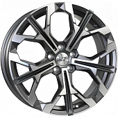 Диски RST R179FF 7.5x19 5*112 ET30 DIA66.6 Platinum Литой