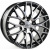 Диски RST R147 7.5x17 5*114.3 ET45 DIA60.1 BKFP Литой