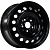 Диски Trebl 64H38D 6x15 5*100 ET38 DIA57.1 Black Штампованный