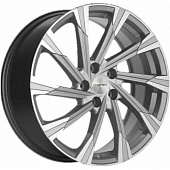 Диски Khomen KHW 1901 7.5x19 5*112 ET43 DIA57.1 Brilliant Silver-FP Литой