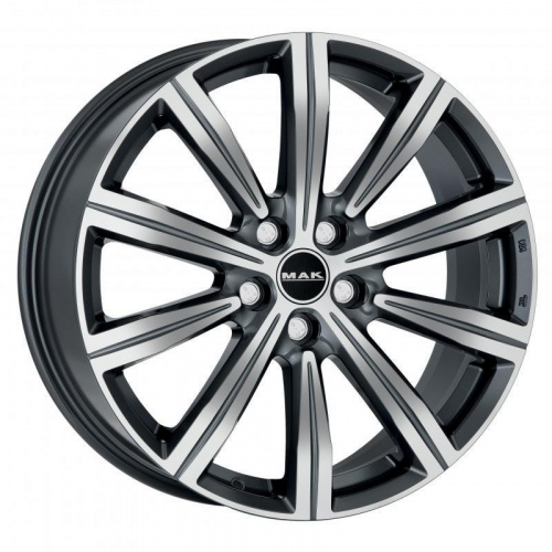 Диски MAK Birmingham 8x19 5*120 ET38 DIA72.6 Gunmetal Mirror Face Литой