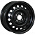 Диски Trebl X40037 5.5x14 4*100 ET45 DIA60.1 Black Штампованный