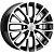 Диски Khomen KHW 1506 6x15 4*100 ET48 DIA54.1 BKF Литой