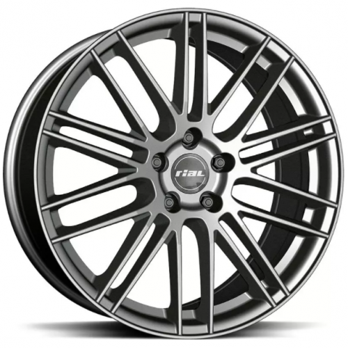Диски Rial KiboX 9.5x21 5*112 ET22 DIA66.6 Metal Grey Литой