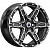 Диски K&K Дистрикт 8x18 6*114.3 ET42 DIA66.1 Алмаз черный Литой