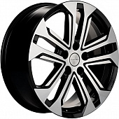 Диски Khomen KHW 1803 7x18 5*110 ET50 DIA63.3 Black-FP Литой