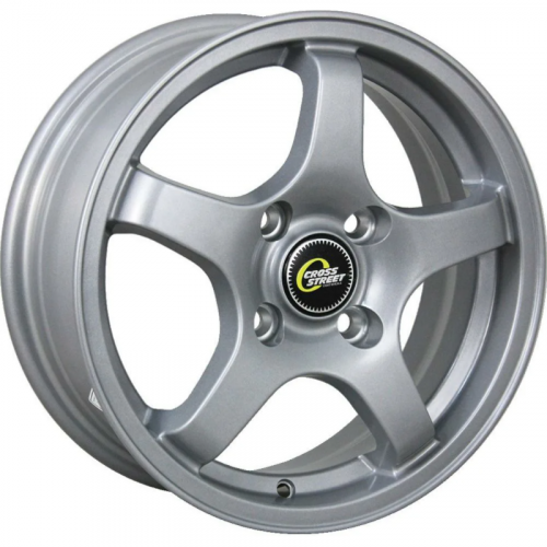 Диски Cross Street CR-14 6x15 4*108 ET47 DIA63.3 Silver Литой