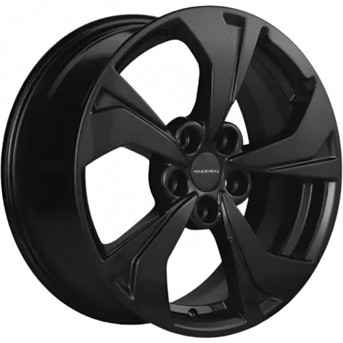 Диски Khomen KHW 1724 7x17 5*108 ET33 DIA60.1 Black Литой