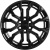 Диски Khomen Azimut 2205 9x22 6*139.7 ET50 DIA100.1 Black Литой