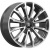 Диски K&K КР006 8.5x20 6*139.7 ET33 DIA100.1 Diamond black gris Литой