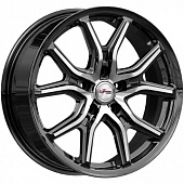 Диски iFree Страйк 6.5x17 5*108 ET33 DIA60.1 Блэк Джек Литой