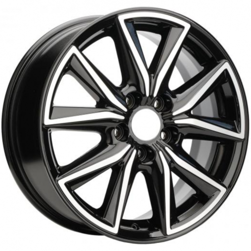 Диски Khomen KHW 1706 7x17 5*114.3 ET39 DIA60.1 BKF Литой