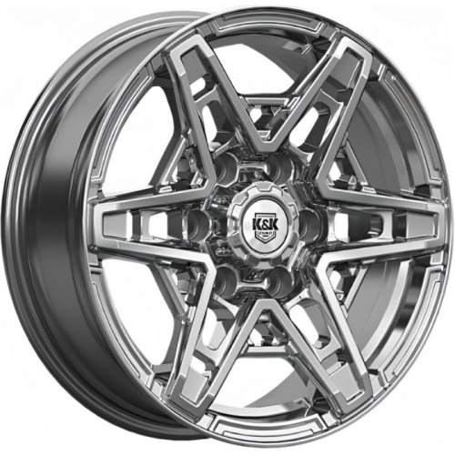 Диски K&K Блэкберн 8x17 6*139.7 ET30 DIA106.1 Дарк платинум Литой