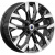 Диски K&K Морейн 6.5x17 5*114.3 ET50 DIA54.1 Алмаз черный Литой