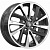 Диски K&K КС899 6x15 4*100 ET36 DIA60.1 Алмаз черный Литой