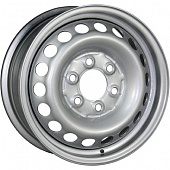 Диски Trebl 9495 6.5x16 5*130 ET66 DIA89.1 Silver Штампованный