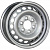 Диски Trebl 9495 6.5x16 5*130 ET66 DIA89.1 Silver Штампованный
