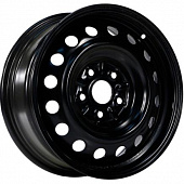 Диски Trebl 8036T 6x15 5*100 ET48 DIA56.1 Black Штампованный