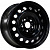 Диски Trebl 8036T 6x15 5*100 ET48 DIA56.1 Black Штампованный