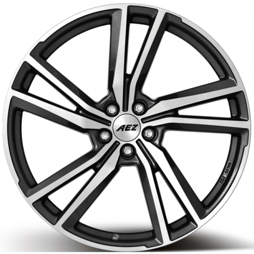 Диски AEZ North dark 8.5x19 5*112 ET45 DIA70.1 HBFP Литой