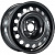 Диски Trebl X40959 7x17 5*114.3 ET37 DIA66.6 Black Штампованный