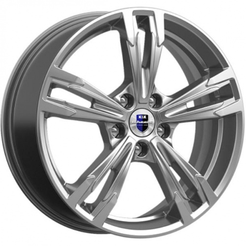 Диски K&K Karrera Light 7x18 5*114.3 ET37 DIA66.6 Дарк платинум Литой