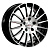 Диски X'trike X-128 6.5x16 5*114.3 ET45 DIA66.1 BKFP Литой