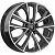 Диски K&K КР012 7x18 5*108 ET36 DIA65.1 Алмаз черный Литой