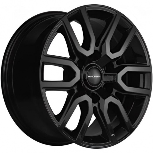 Диски Khomen KHW 1723 8x17 6*139.7 ET25 DIA106.1 Black Литой