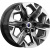 Диски K&K Тейт 7.5x17 6*139.7 ET36 DIA100.1 Алмаз черный Литой