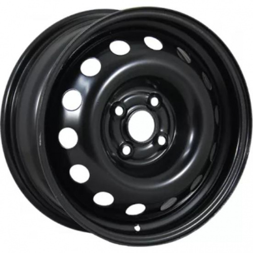 Диски Trebl 8114 6x15 4*100 ET48 DIA54.1 Black Штампованный