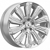 Диски Скад Humber 8x20 5*114.3 ET45 DIA67.1 Elite silver Литой