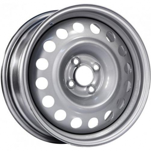 Диски Trebl 64C49G 6x15 4*108 ET49 DIA63.3 Silver Штампованный