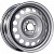 Диски Trebl 64C49G 6x15 4*108 ET49 DIA63.3 Silver Штампованный